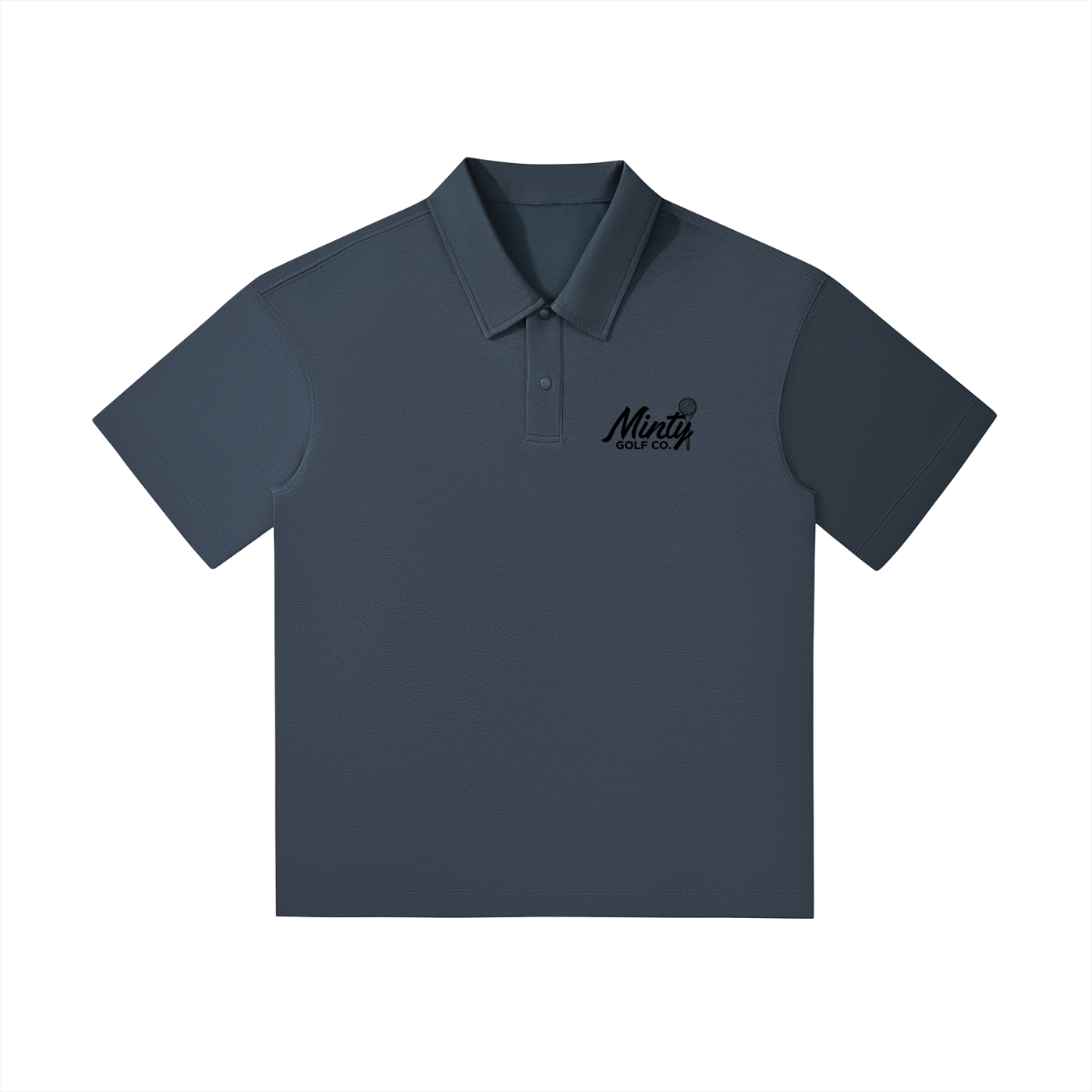 Drop Shoulder Short-Sleeve Polo